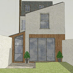 Bicknell Interiors - 3D visual image, start of slideshow